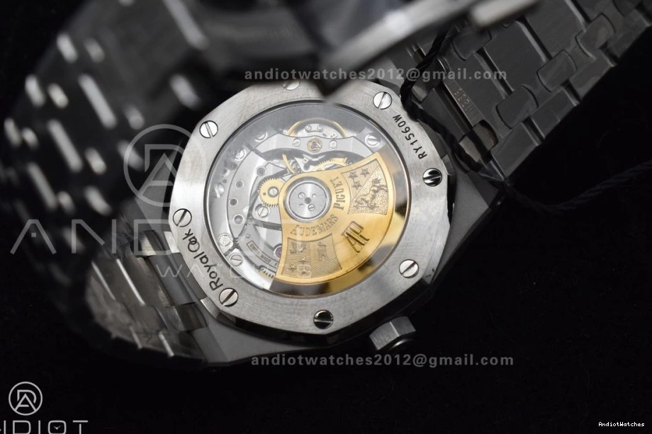 Royal Oak Gray Edition 1030 on 37mm Super SS Textured SS Bracelet Best SA3120 1:1 ZF Clone Dial 15450 MultiPurpose 0524